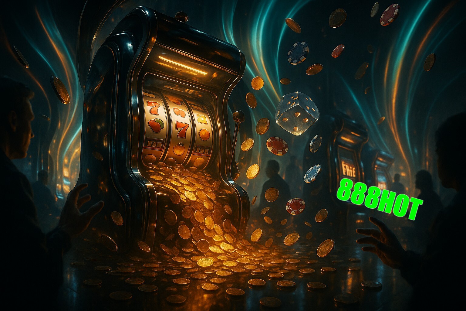Diversos jogos de caça-níqueis